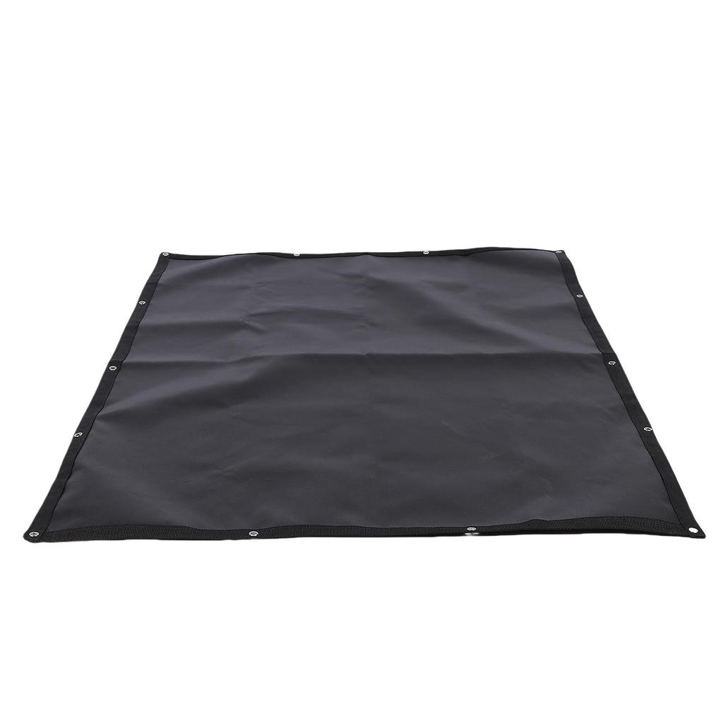 Grill Hitzeschildmatte Fiberglas Regen- und Feuerfest Einfache Reinigung Grill Zaunschutz für