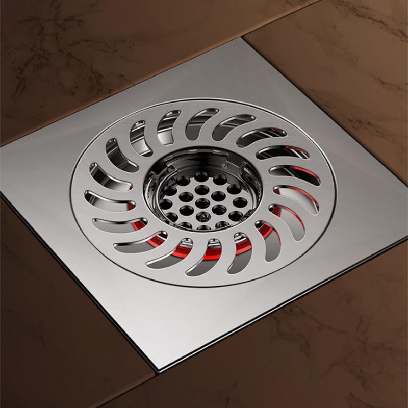 Universal Extended Drain Insert Anti-odor Anti-insect Filter Net Sealing Cap for Bathroom Sewer Pipe