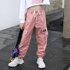 Spring and Autumn Pants Kids Girls Sport Pants Camouflage Printed Teenage Girls Cargo Pants Children Trousers Beam Foot Pants Casual Pants