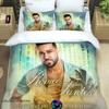 Lateinischer Sänger Romeo Santos Bettwäsche-Set Bedrucktes Bettwäsche-Set Mit Kissenbezug Bettdeckenbezug Weich Queen King Size Bettwäsche Heim-Geschenk