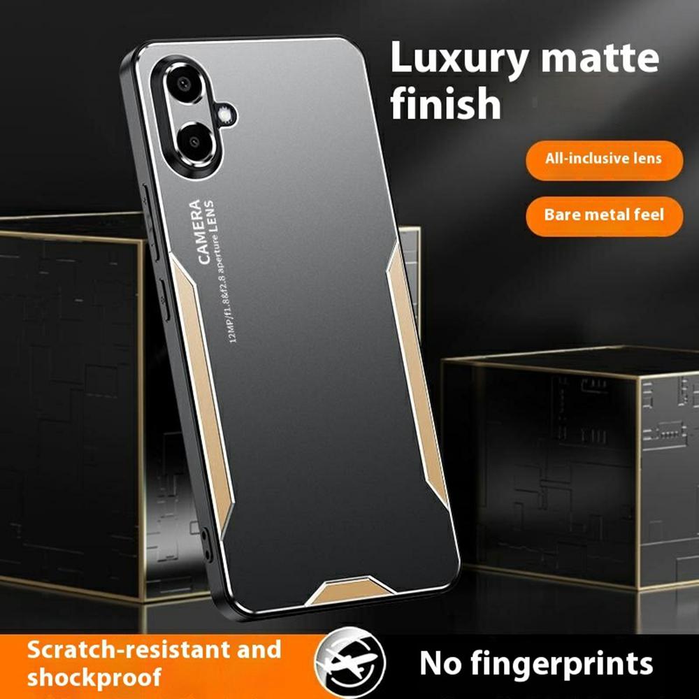 For Samsung Galaxy A07 4G Phone Case Aluminium Alloy TPU PC Back Cover