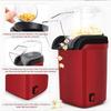 Electric Popcorn Machine Portable and Fully Automatic for Home Use 220V Rapid Production 1200W Kitchen Mini Popcorn Cooker