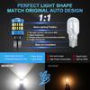 MAXGTRS 2PCS T15 W16W 921 912 LED 4014+3030 6000K White Red Yellow LED Backup Car Reversing Light Backup Canbus Turn Signal Lamp