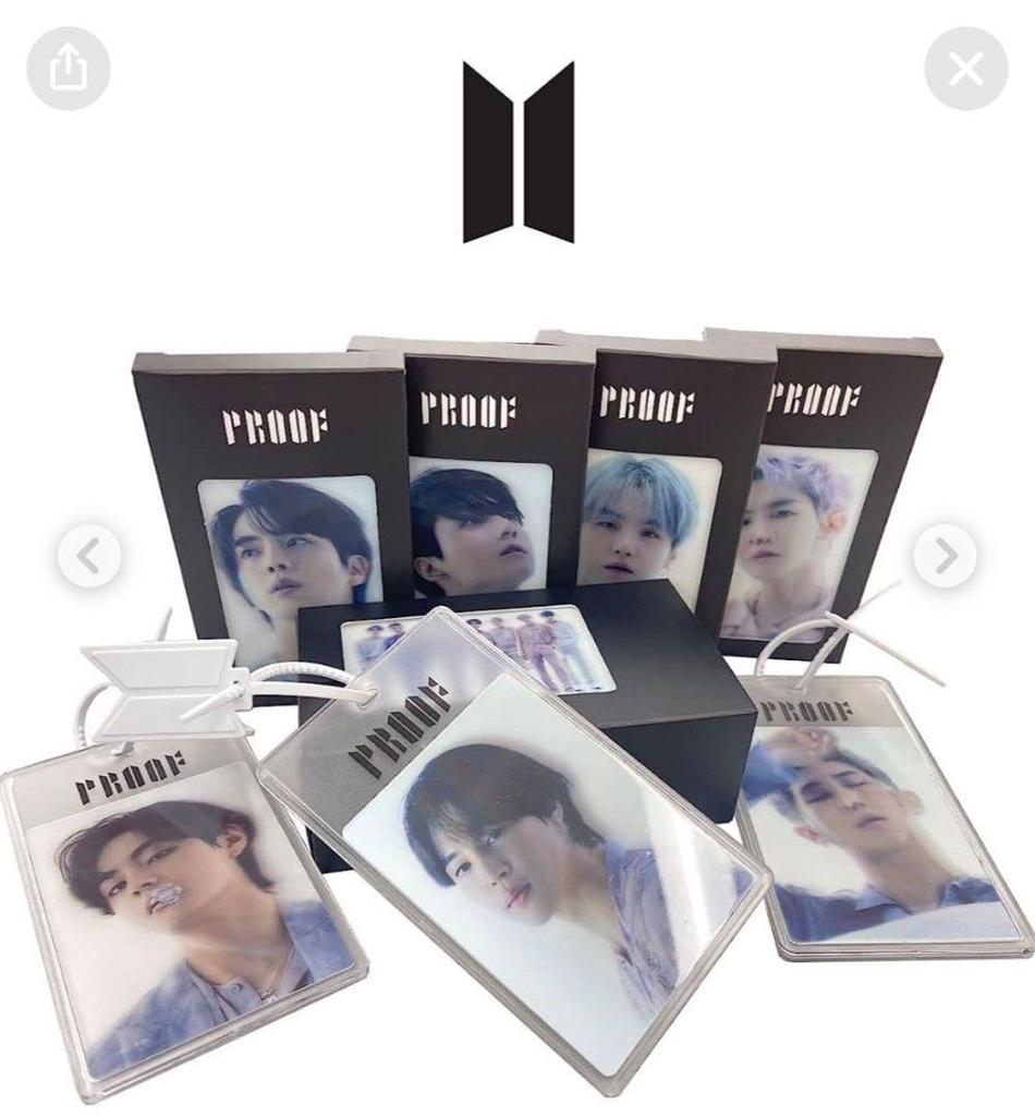 [USED] BTS 3D Lenticular Premium Card Strap Jimin