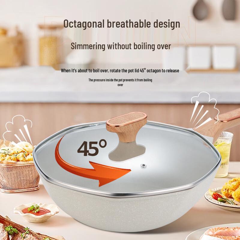 Zhishi 32cm Stone Wok