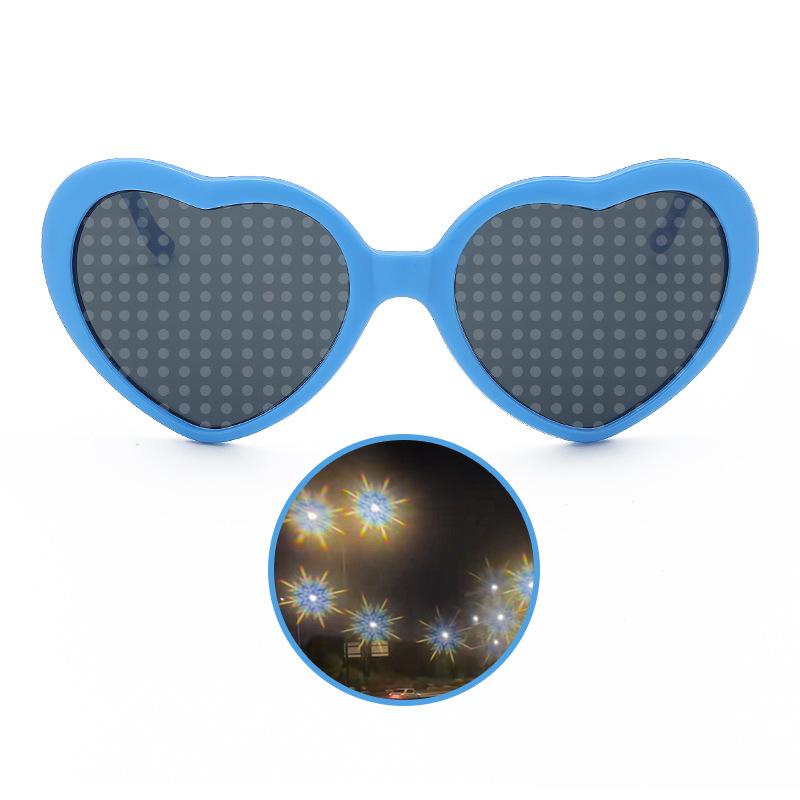 Romantic Heart-Shaped UV Protection Sunglasses - Mood Changing, Date Essential