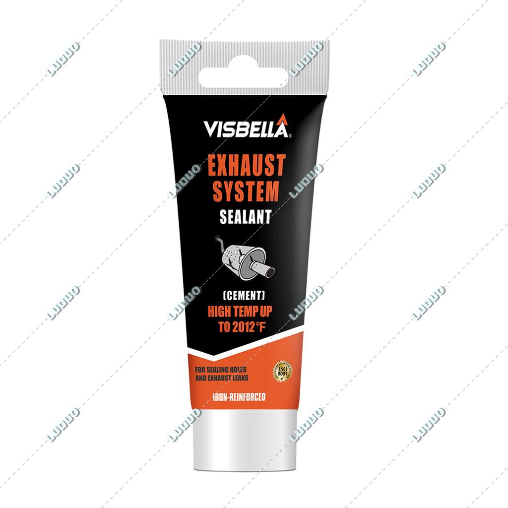 Car Exhaust Pipe Filler Glue High Temperature Silicone Sealant Repair Paste Motorcycle Auto Muffler Tailpipe Leaks Plugging Air