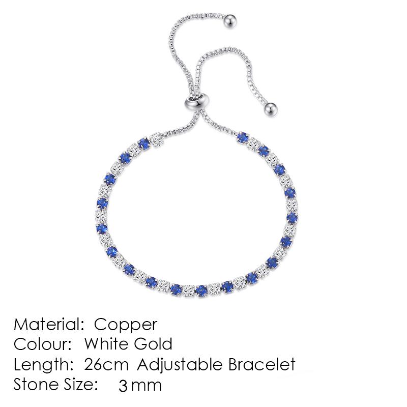 

ZHOUYANG Tennis Bracelets For Women Sparking Zircon Jewerlly Rose Gold Color Handmade Friends Gift Cute Jewelry Wholesale H017