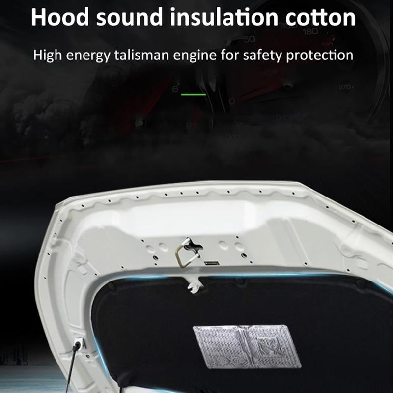 Car Hood Engine Cover for Mazda 3 Mazda3 Axela BM BN BY 2014~2018 Insulation Cotton Soundproof Trunk Liner Heat Mat Accessories