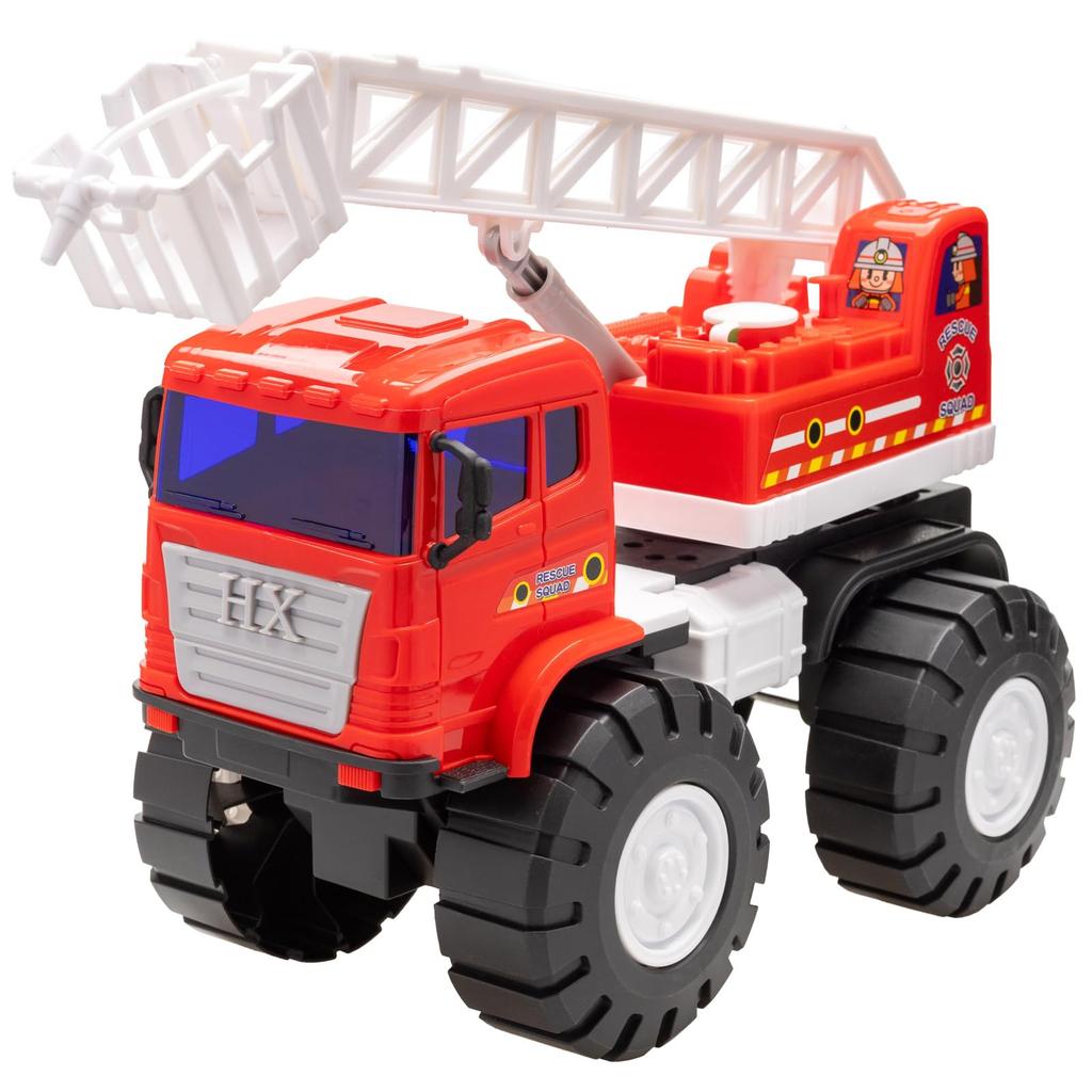 Onda Fire Truck Water Emergency Sand Working Educational Birthday Gift Toy, Play, Vehicle, Fountain, Play, Vehicle, Toy, Boys'