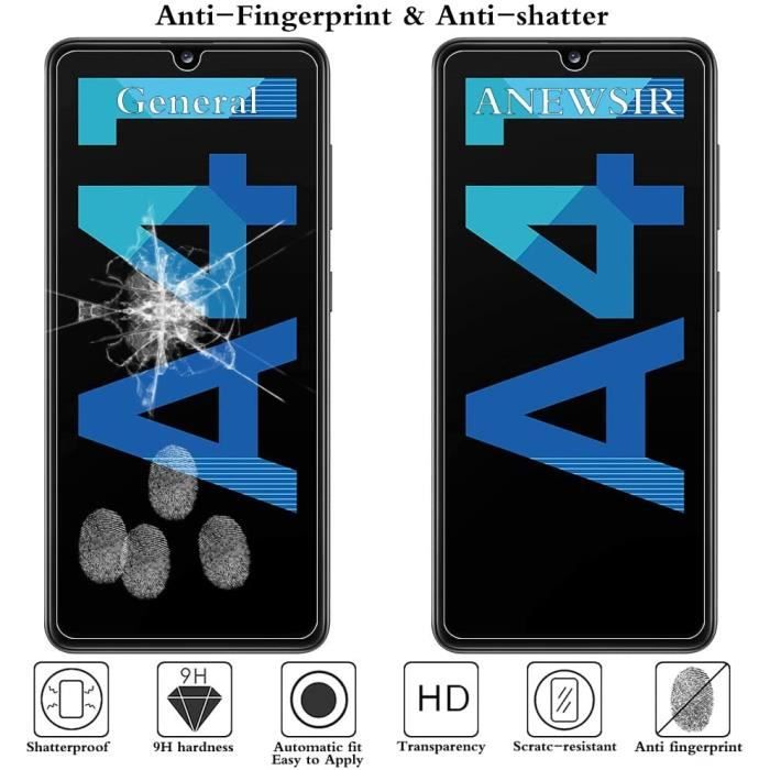 Verre Trempé - LittleMonkey - Samsung Galaxy A41 - 3 Pièces - Anti-Rayures - 9H Dureté
