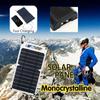 35W Sunpower Taşınabilir Güneş Paneli 5V USB'li Güvenli Sabitleyici Şarj Cihazı Powerbank Telefon Açık Hava Kampı Ev Karavan Hediye