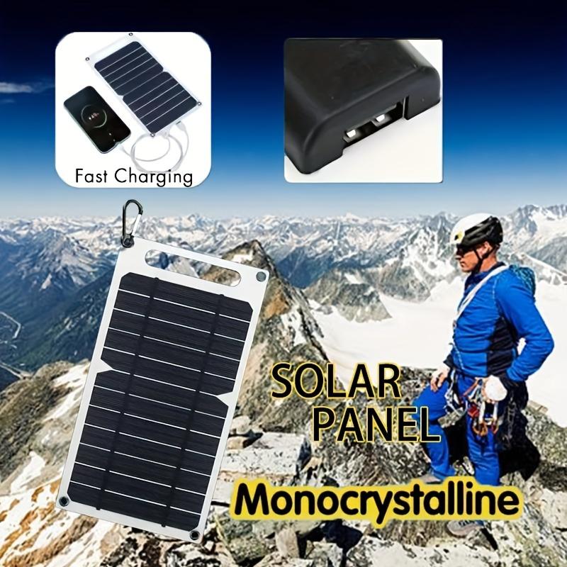 35W Sunpower Taşınabilir Güneş Paneli 5V USB'li Güvenli Sabitleyici Şarj Cihazı Powerbank Telefon Açık Hava Kampı Ev Karavan Hediye