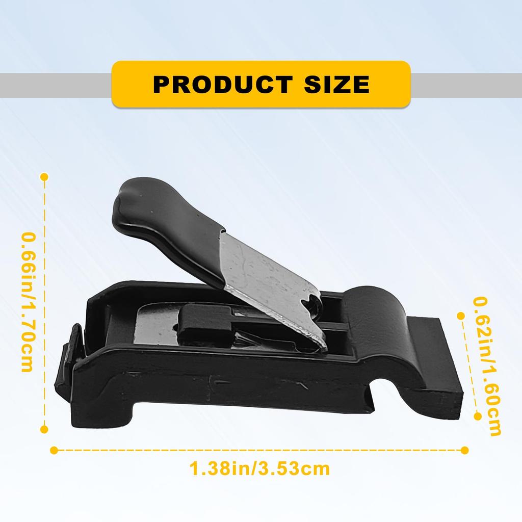 Sprężysty klips klapki paliwa, 77360-35040 Sprężyna pokrywy klapki wlewu paliwa Kompatybilna z Toyota 2019-2022 Avalon Camry RAV4, 2004-2009 4Runner