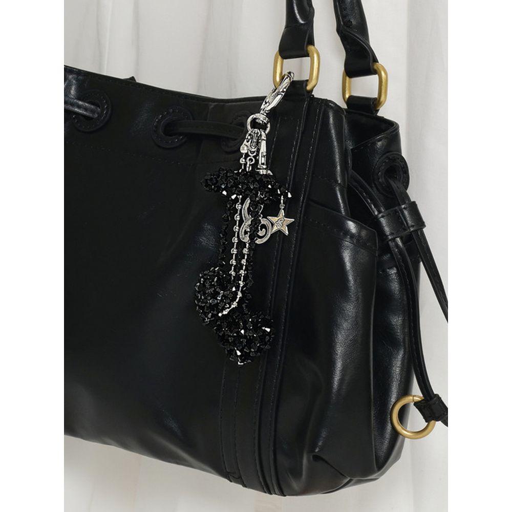 Eireve XL CHERRYx2 BEADED MULTI KEYCHAIN (BLACK)