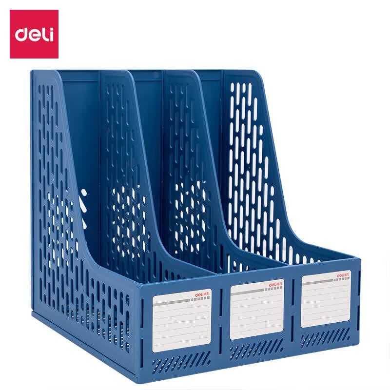 Deli 78997 3-Tier Metal Desk File Organizer