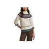 Polo Ralph Lauren Fair Isle Pattern Ribbed High Neck Sweater Kids Sweater Off-White 313920103-001