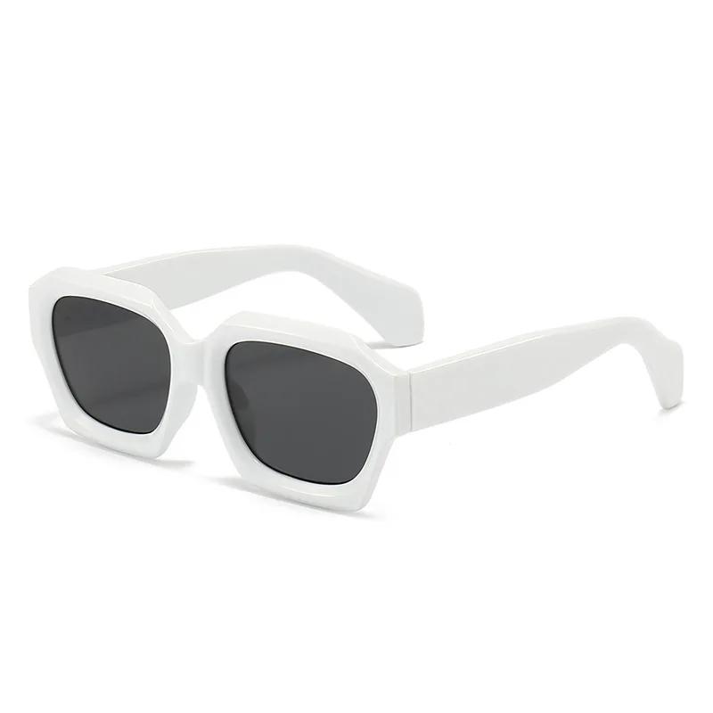 New Irregular Polygon Outdoor Uv400 Sunglasses Multi Functional Neutral Versatile Durable Uv Resistant Shades Glasses