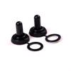 10Pcs 12Mm Dia Toggle Switch Waterproof Rubber Cover Cap Waterproof Boot Cap