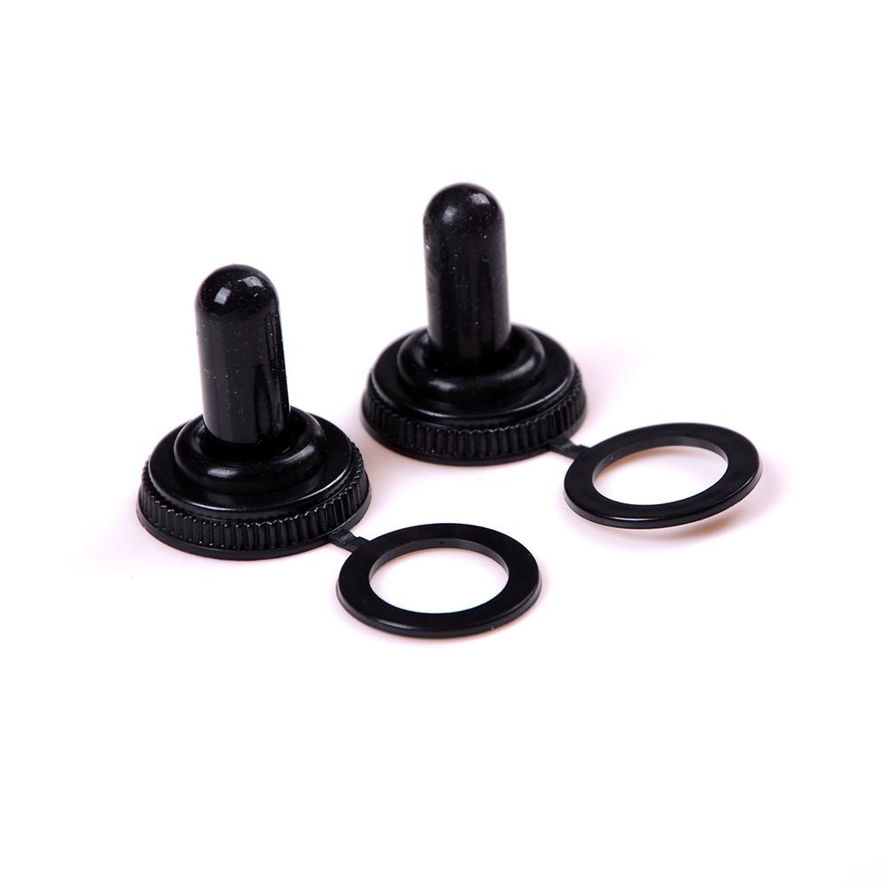 10Pcs 12Mm Dia Toggle Switch Waterproof Rubber Cover Cap Waterproof Boot Cap
