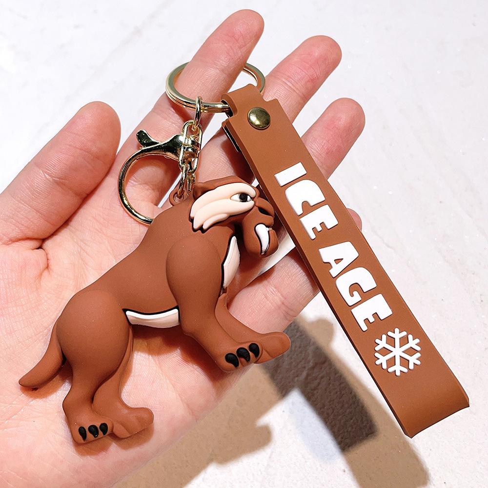 Creative Cartoon Anime Ice Age Doll Keychain Backpack Pendant Pendant Small Gift Gift