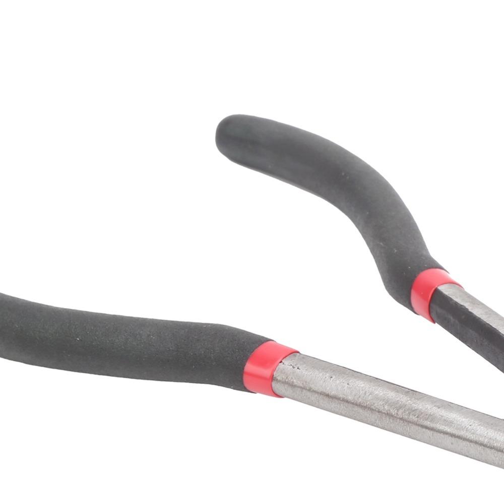 Bent Tip Curved Nose Pliers 11 Inches 45 Degrees Pliers Extended Handle Pliers DIY Projects