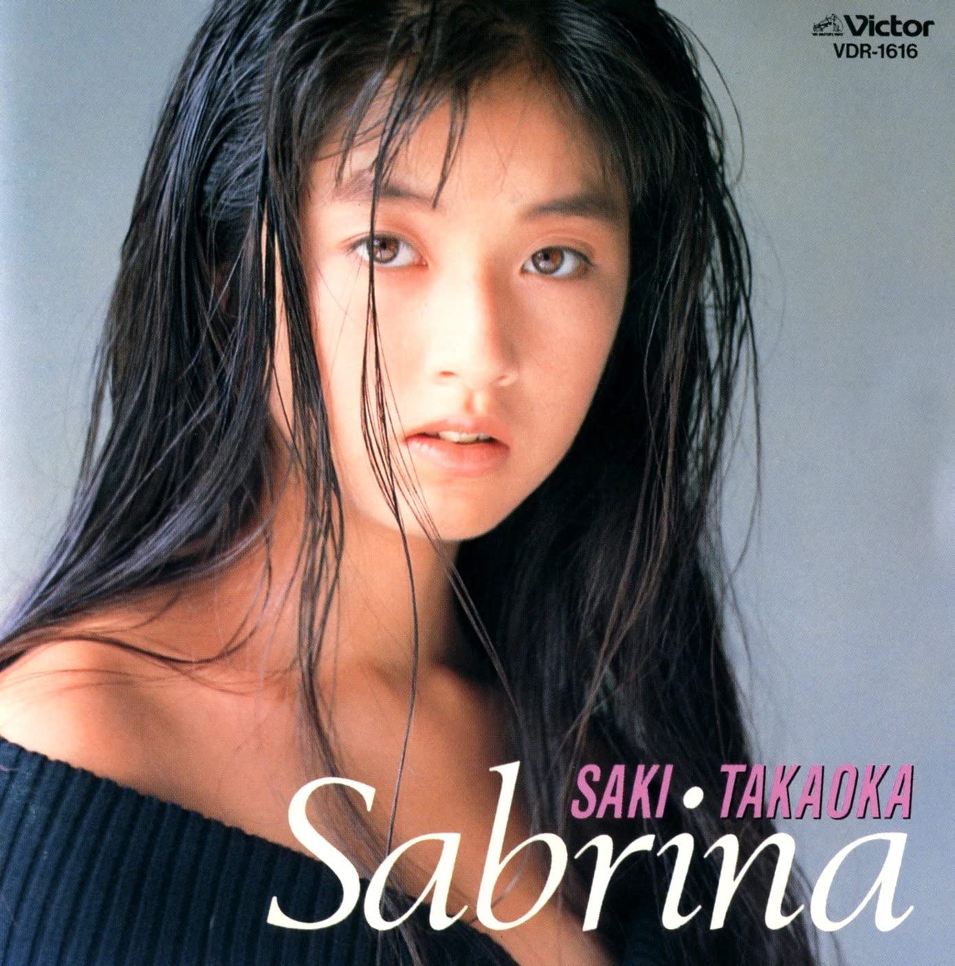 

CD SAKI TAKAOKA - Sabrina VDR1616 Victor 1989 Japan Japanese Pop Star Used