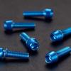 6pack Bike Brake Calipers Bolts Stainless Steel Screw Calipers Screws Retainers for Accessory Mounting