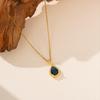 Korean Style Zirconia Water Drop Necklace: Fashionable, Versatile Clavicle Chain with Exquisite Light Luxury Design for Women