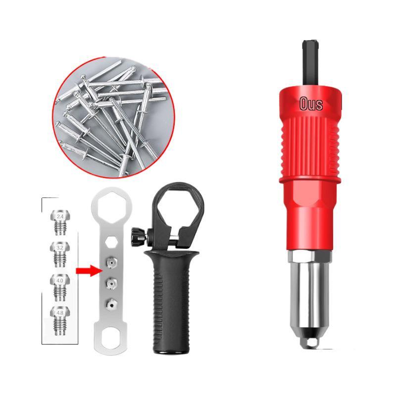 Automatic Electric Pop Rivet Gun Converter Head for Household Use