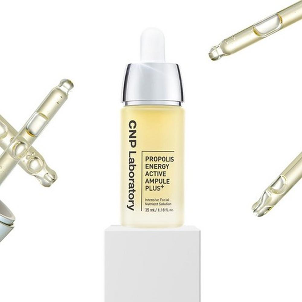 CNP LABORATORY Propolis Energy Ampoule Plus 35ml – Brightening & Elasticity Care, Korean