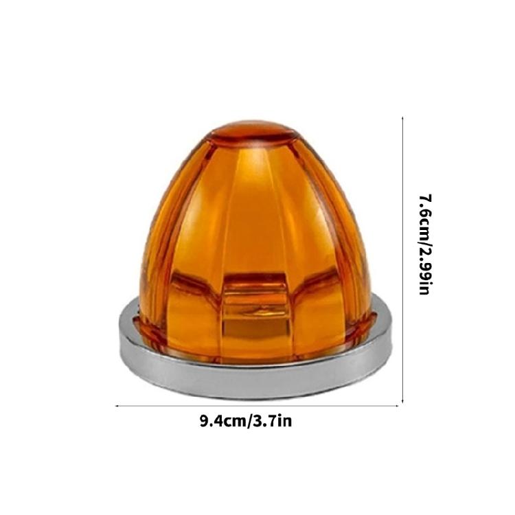 LKW Seitenmarkierungsleuchte Rückbrems-Stopplichter Blinker Begrenzungsleuchte Seitenmarkierungs-Kontrollleuchten für Anhänger LKW