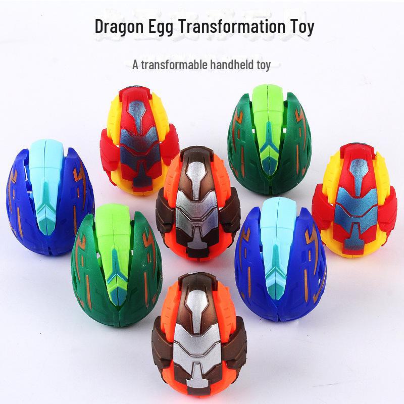 Dinosaur Transformation Toy: 6.4cm Dragon Egg Set – Perfect Gift for Kids