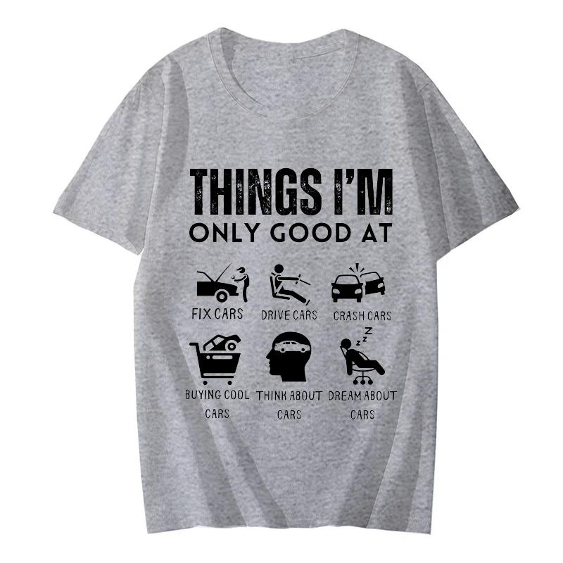 

Eat Sleep Fix Cars Sleep Funny Engineer Jokes Print Мужские футболки Футболки с коротким рукавом Мужские футболки унисекс Новинка Мужская футболка 4XL