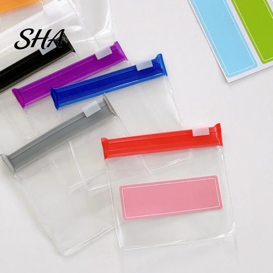 Mini Travel Pill Holder Slide Lock Medicine Bags, Compact Pouch Set, Self-sealing Zipper Reusable EVA Waterproof Storage Bag, for Small Items