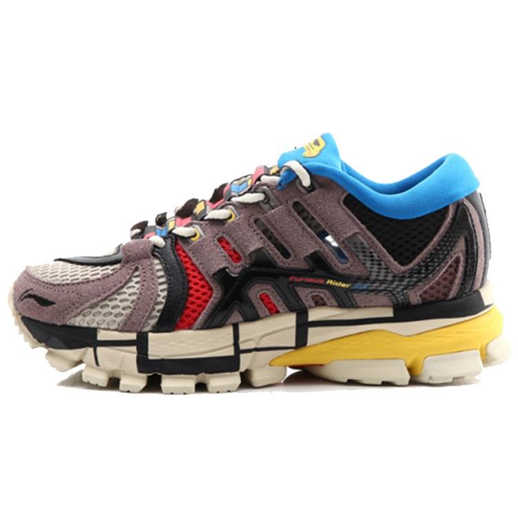 (WMNS) Li-Ning Furious Rider Ace x Paris Fashion Week Brown Blue Yellow Women s ARZN004-5 EU 37