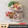 Kitchen Wall-Mounted Onion Ginger Garlic Storage Box