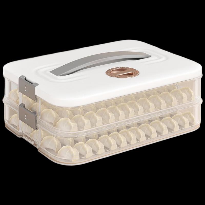 Jiabangshou 2-Layer Dumpling Storage Box