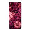 For Samsung Galaxy Xcover 7 Case Fashion Flowers Black Silicone Soft Back Cover For Samsung Galaxy Xcover7 Phone Case Coque Capa