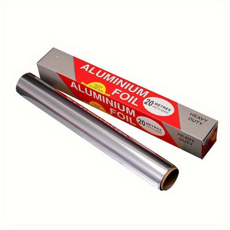 Heavy-Duty Aluminum Foil Roll for Baking, Grilling, and Food Insulation Durable and Oven-Safe