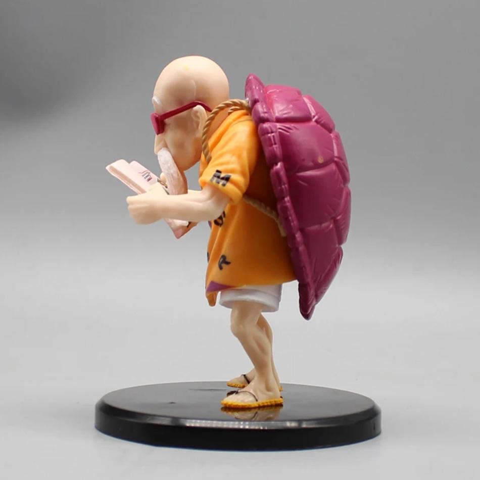 Dragon Ball Z Master Roshi Kame Sennin Action Figure PVC Biye Gesture Lecherous Anime Collectible Decoration Toy Gift