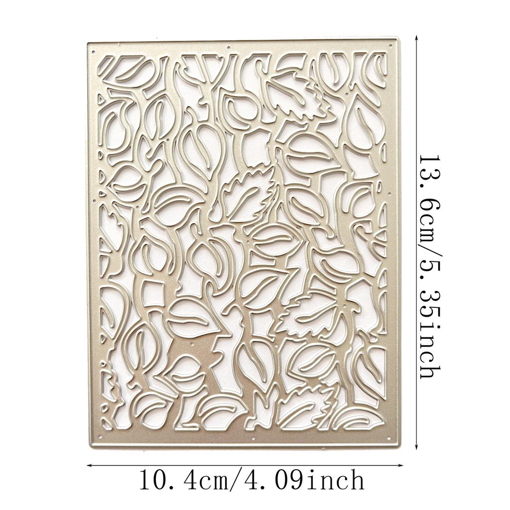 Metal Die Cuts Plant Cover Embossing Stencil Cutting Dies for Card Making Scrapbooking Paper Craft DIY Template Handmade