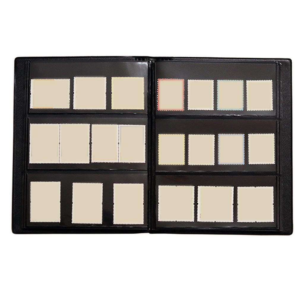 10 Sheet (20 Page) Stamp Collection Album, Stamp Album,, Protective Album, Empty Album, Stamp Collection Album Storage Protecto