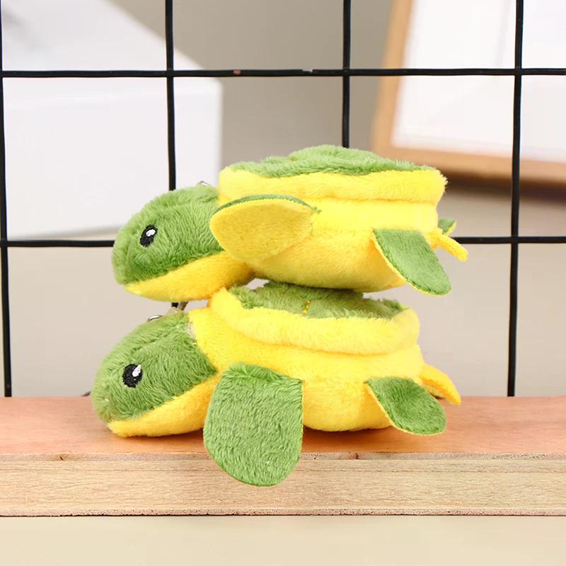 1Pc 10CM Cute Turtle Doll Stuffed Doll Cartoon Soft Plush Toy Keychain Bag Pendant Kid Gift