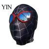 Superhero Role Play Mask Spider Balaclava Mask, Full Face Cosplay Headpiece for Adults Kids, Realistic Movie Web Hood Breathable Costume with