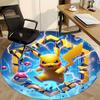 1pc Pikachu, Pokémon Chair Carpet for Office Non-Slip,Machine Washable Rug for Office, Room - Holiday Decor - Machine Made yy251017295