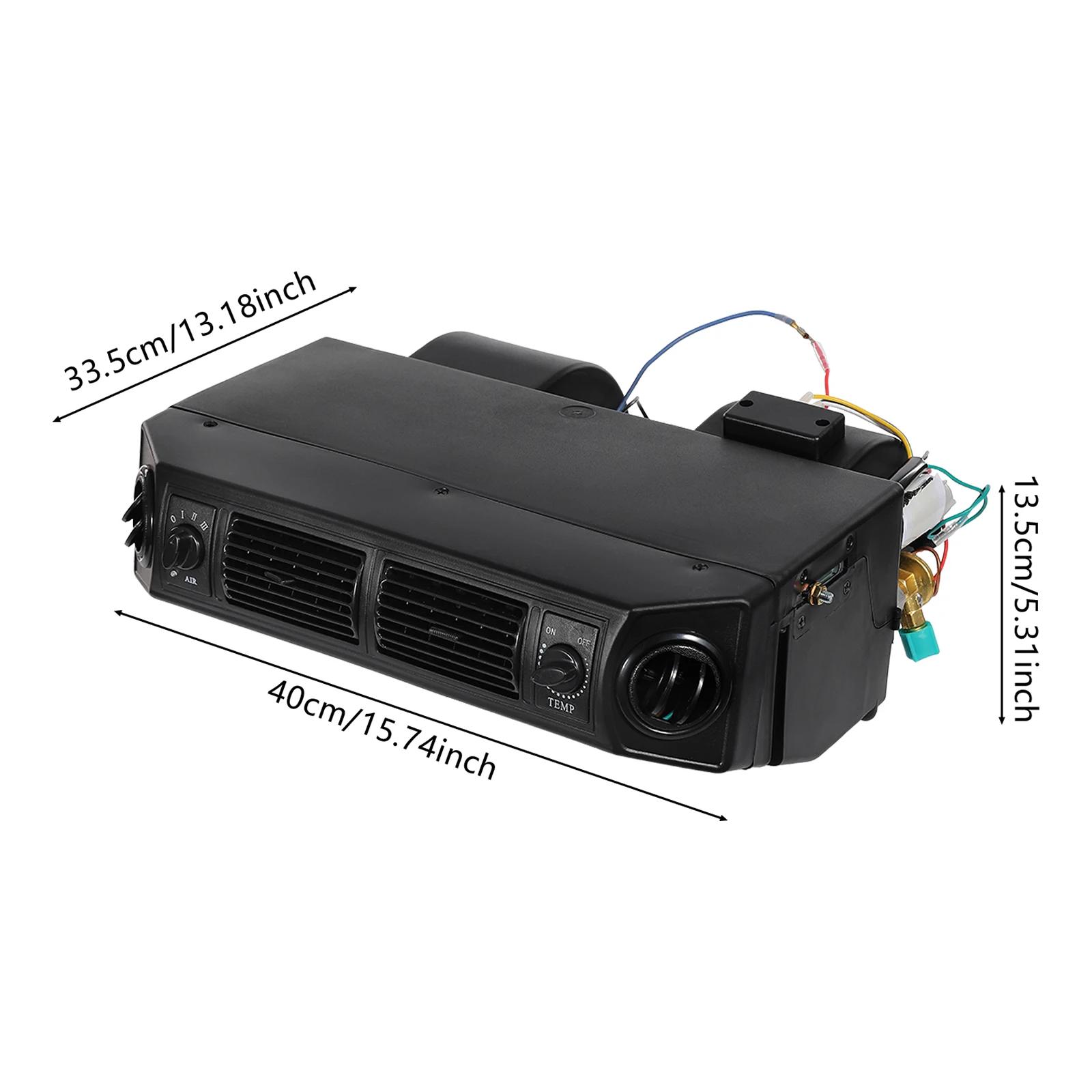 

A/C Air Conditioning Evaporator Kit 12V 15A Universal Under Dash AC Evaporator Underdash Heating Cooling Unit For Car Truck чёрный