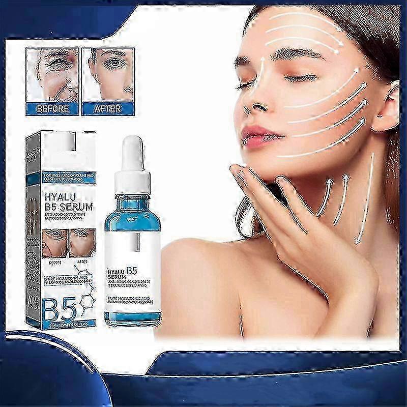 3Pcs Hyalu B5 Concentrate Anti-Wrinkle Repairing Serum 30ml - Skincare for Aging Skin