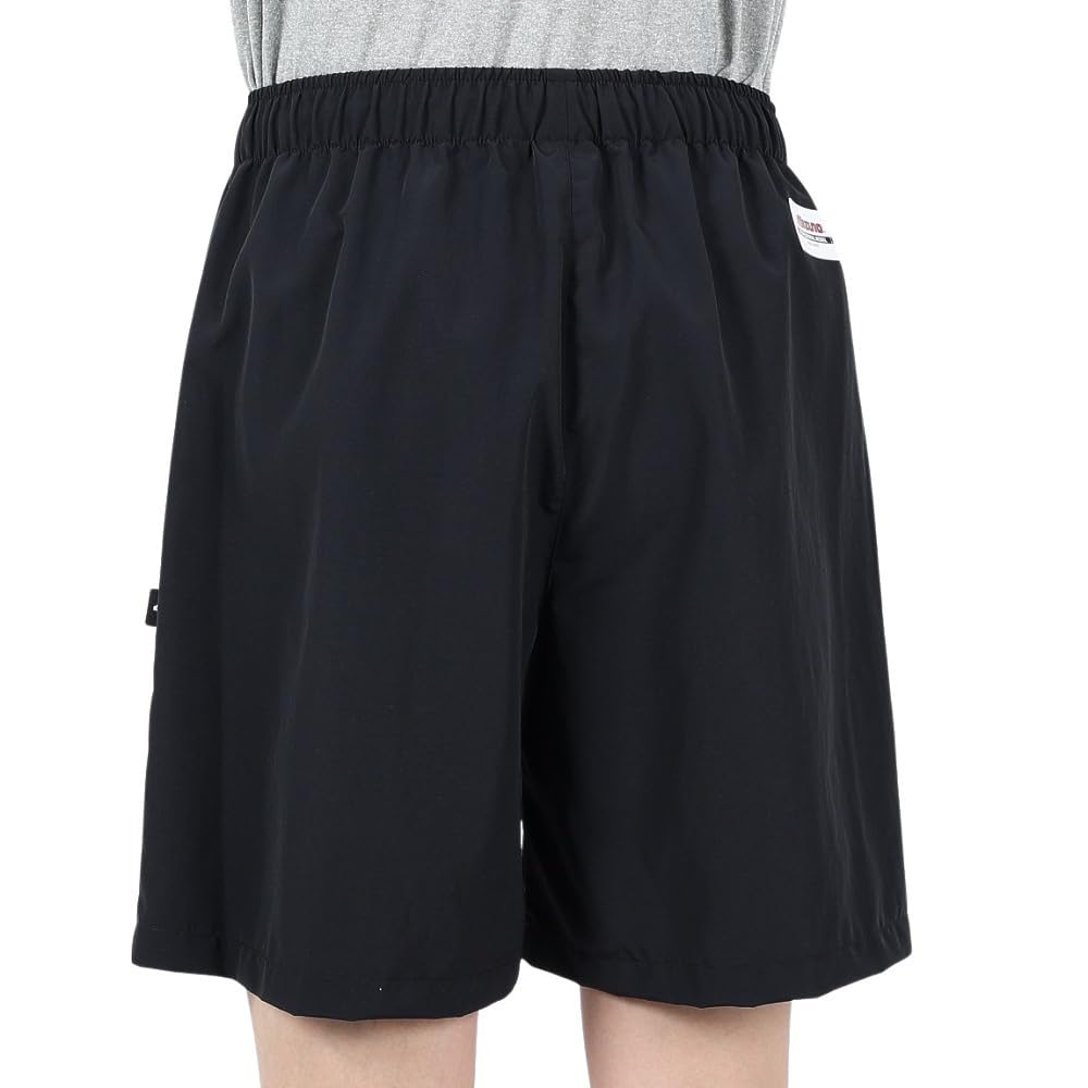 Soccer MORELIA Woven Shorts Half Pants Off the Pitch Unisex Adult Black Size S (P2MDB055)