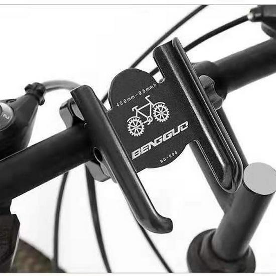 Adjustable Rotatable Metal Phone Holder for Motorcycle Electric Vehicle - Rearview Mirror Bracket